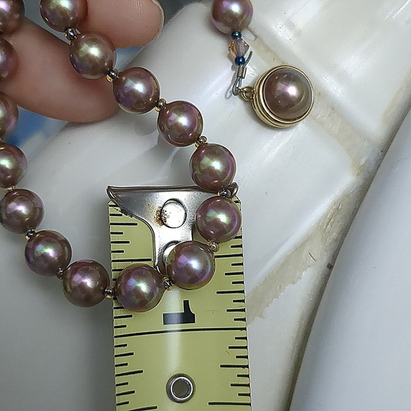 "Pretty in Pink💕" Pearl Neclace📿 - Picture 6 of 8